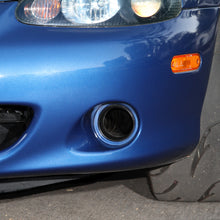 Load image into Gallery viewer, Image of MQRacings brake duct inlet installed in a Mazda Miata. Compatible with 2001-2005 Mazda Miatas.