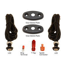 Load image into Gallery viewer, LED Sun Visor Delete for Mazda MX-5 Miata Roadster (1990-2005)